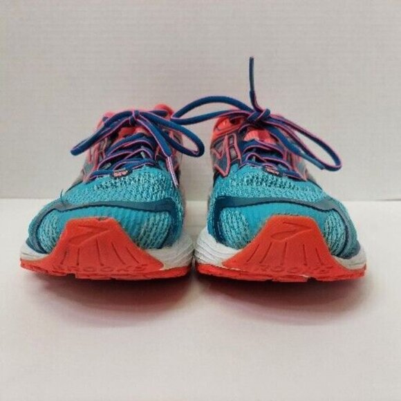 Brooks Womens Ravenna 6 1201821B497 Blue Coral Running Shoes Lace Up Size 9 - Picture 8 of 11